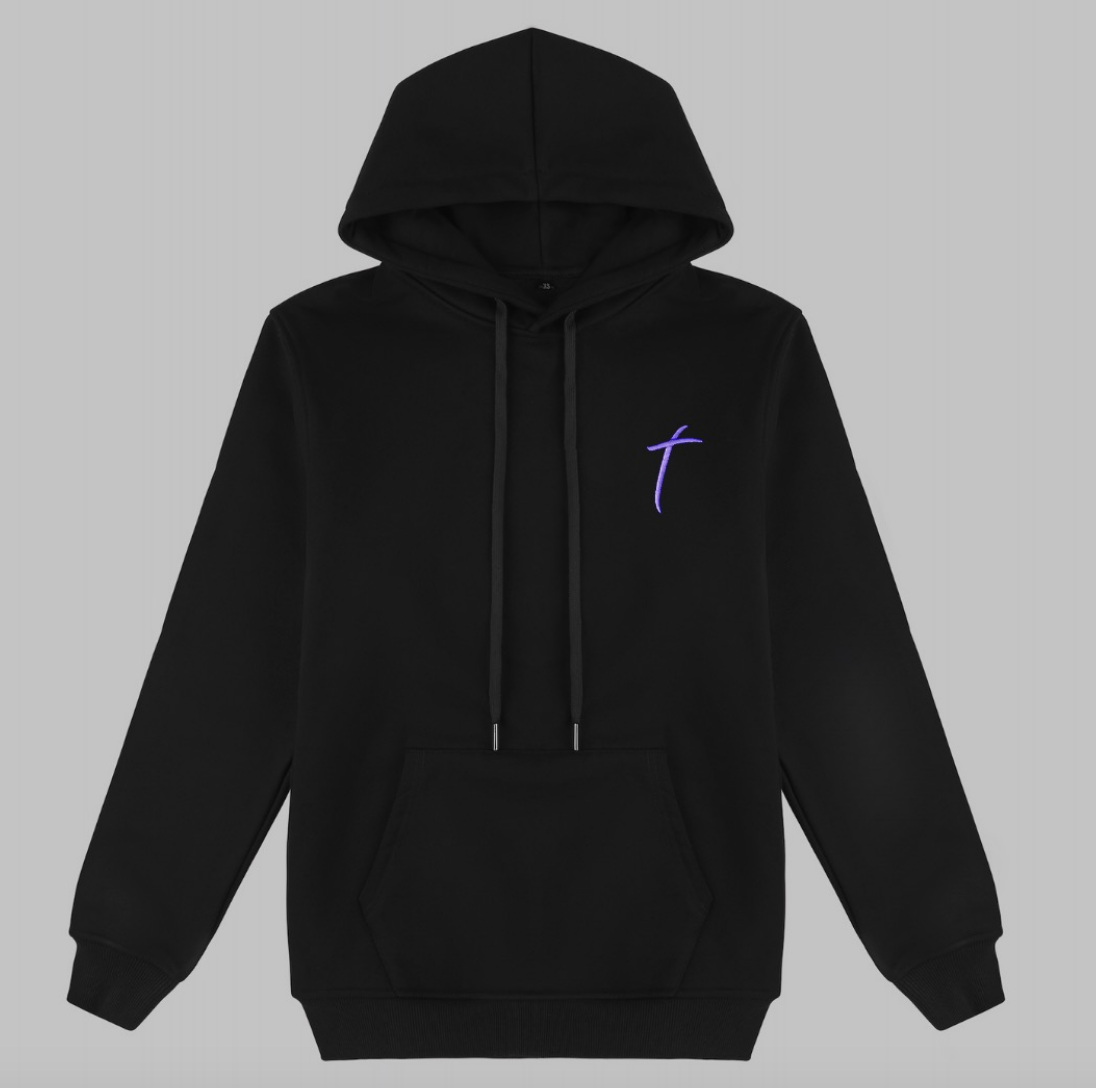 Minimalist Black Hoodie